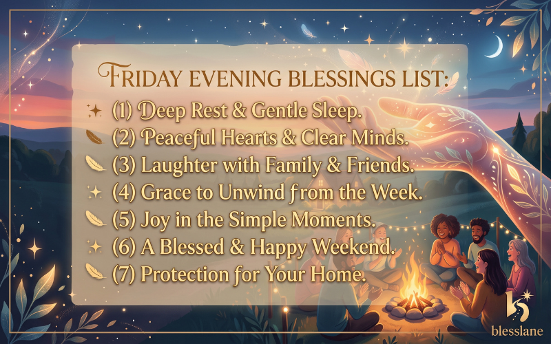 Friday Evening blessings 