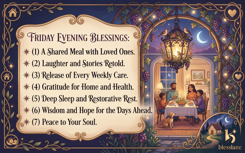 Friday Evening blessings 