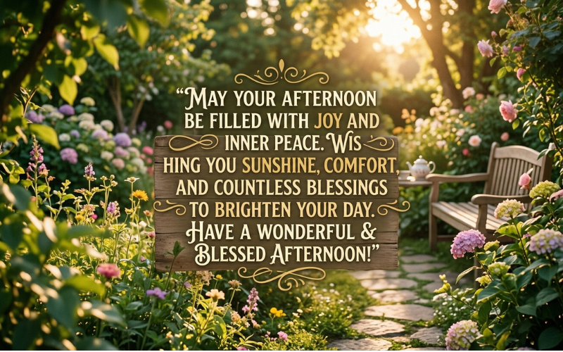 Good Afternoon Blessings