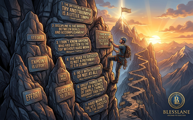 Hard Work Success Quotes