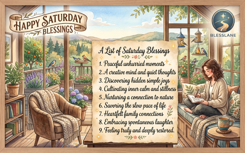 Saturday Afternoon Blessings