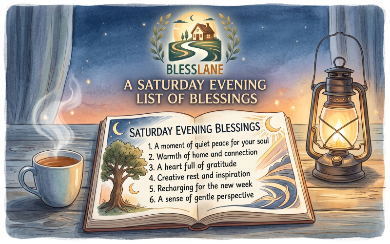 Saturday Evening blessings 