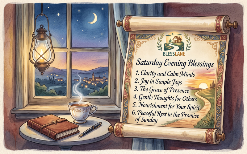 Saturday Evening blessings 