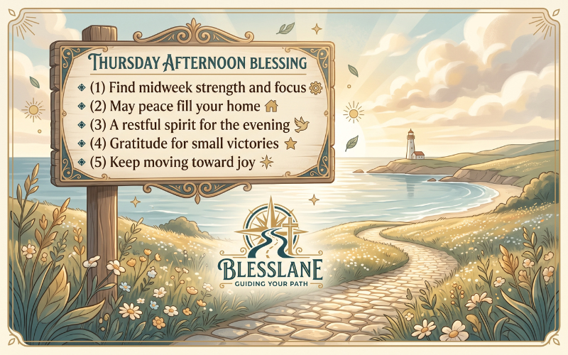 Thursday Afternoon Blessings