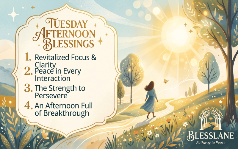 Tuesday Afternoon Blessings