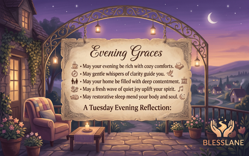Tuesday Evening Blessings 