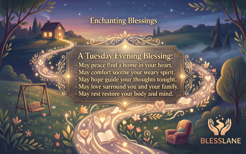 Tuesday Evening Blessings 