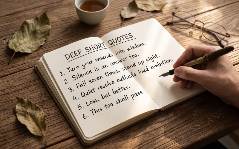 Deep Short Quotes 