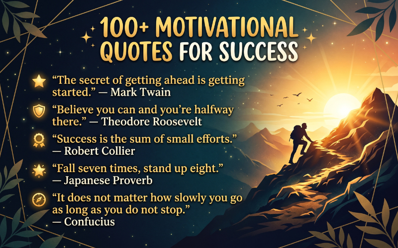 Motivational Quotes for Success 