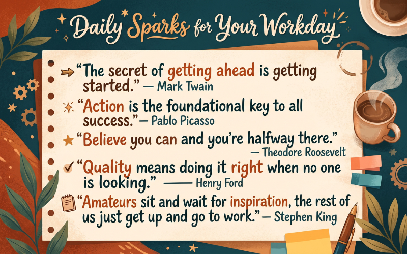 Motivational Quotes for Work