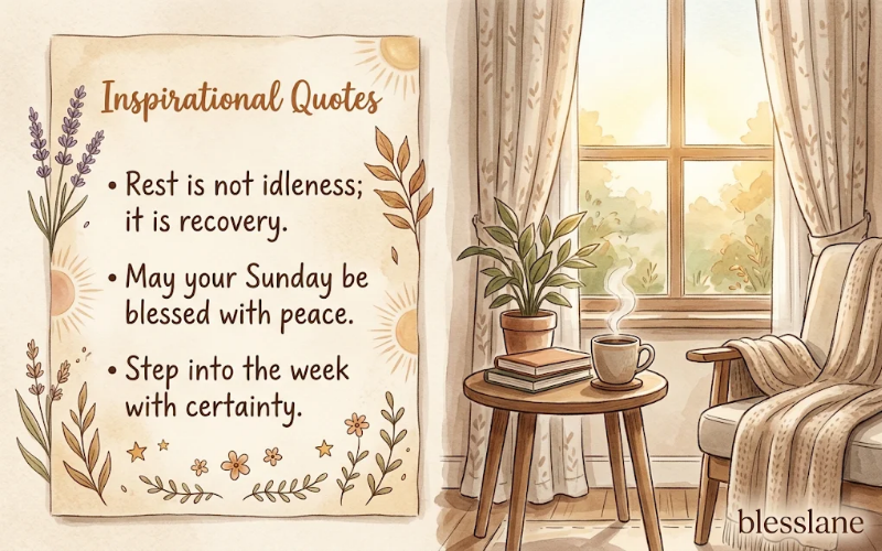 Sunday Inspirational Quotes