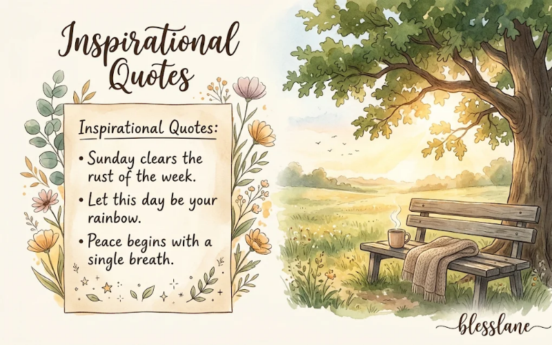 Sunday Inspirational Quotes