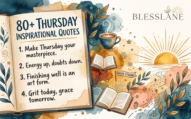 Thursday Inspirational Quotes 