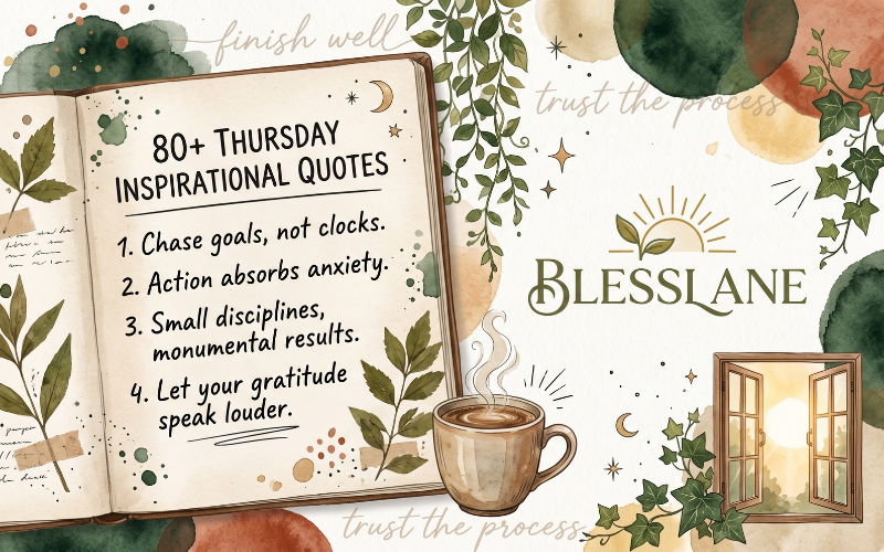 Thursday Inspirational Quotes 
