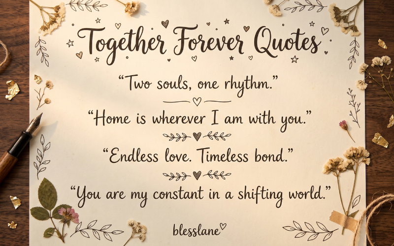 Together Forever Love Quotes 