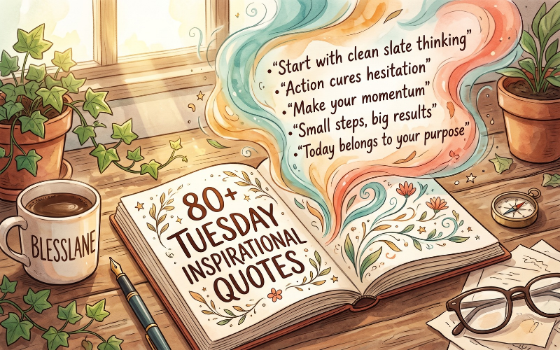Tuesday Inspirational Quotes 