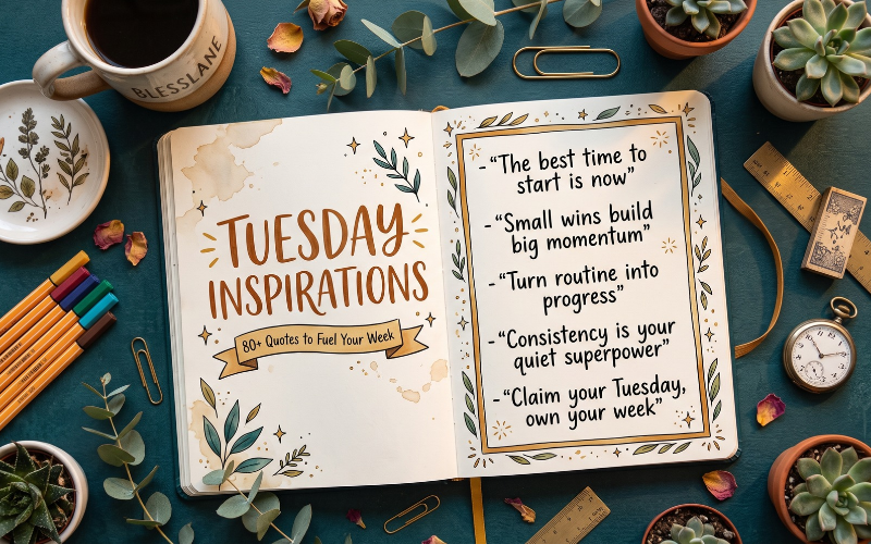 Tuesday Inspirational Quotes 