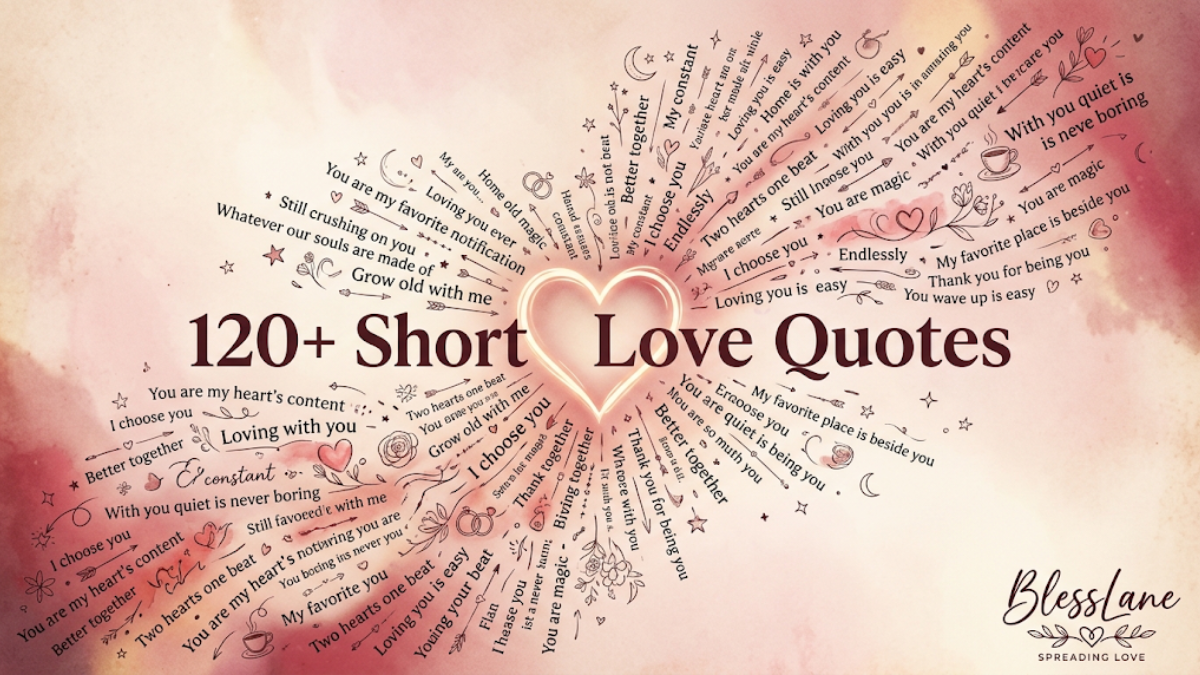Short Love Quotes