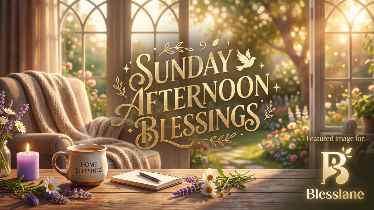 Sunday Afternoon Blessings