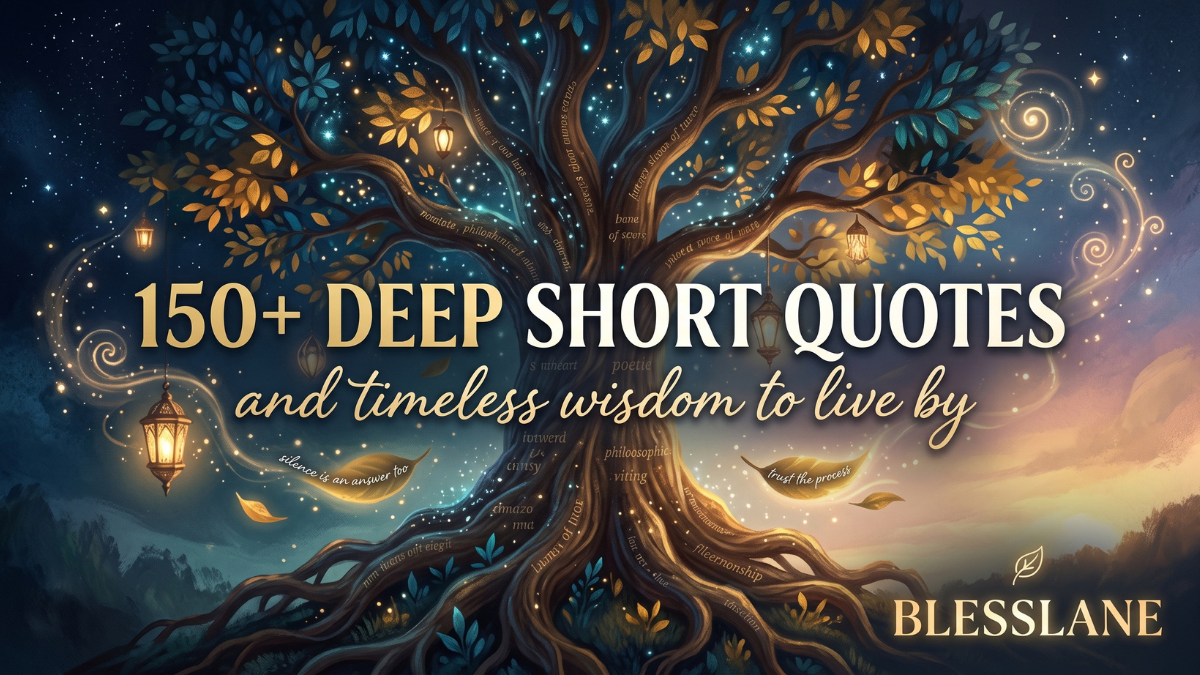 Deep Short Quotes