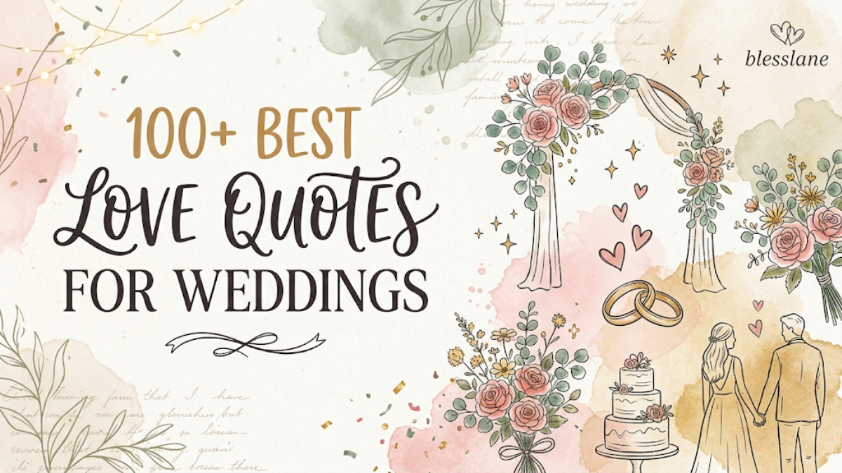 Best Love Quotes For Weddings