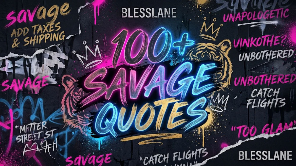 Savage Quotes