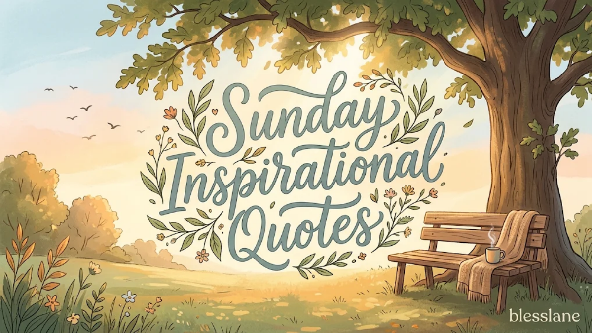 Sunday Inspirational Quotes