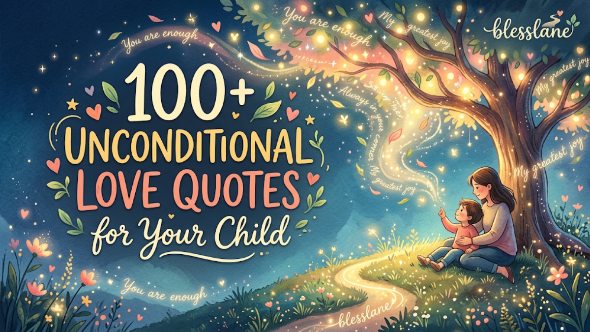 Unconditional Love Quotes For Child